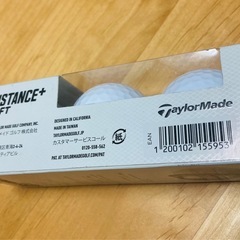 テーラーメイド（TaylorMade） ディスタンス+ソフト ボール ホワイト の画像