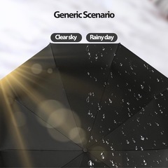 新品✨ コンパクト ワンタッチ 折りたたみ傘の画像