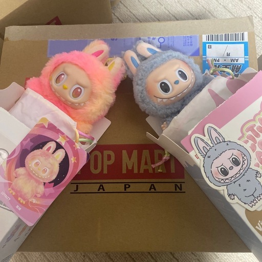 正規品】 LABUBUラブブ2個セット 購入