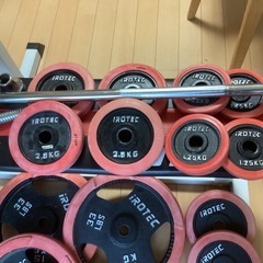 アイロテック　ベンチプレスセット　100kg お届けも可能かも…の画像