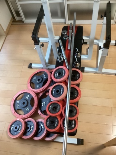 アイロテックベンチプレスセット100kg お届けも可能かも… (タートン