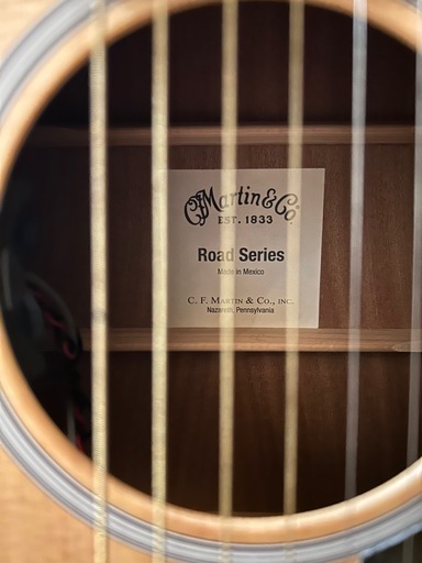 極美品】Martin DRS2 Road Series（マーチン エレアコ）純正ハード