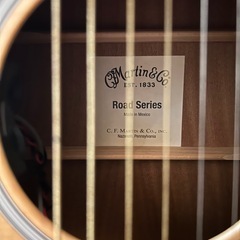 【極美品】Martin DRS2 Road Series（マーチン エレアコ）純正ハードケース・おまけ多数の画像