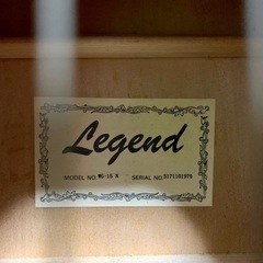 Legend WG-15N アコースティックギターの画像