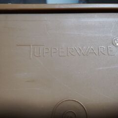 引取り希望　タッパーウェア　１０キロキーパー　米びつ　昭和レトロ　の画像