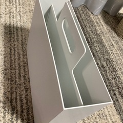 【無印良品】再生ポリプロピレン入り持ち手付きファイルボックス・スタンダードタイプの画像