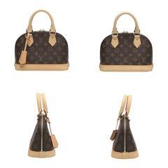 ルイヴィトン M46990 トートバッグ モノグラム  LOUIS VUITTON アルマBB モノグラムの画像