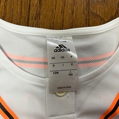 adidas 未使用ジャイアンツユニフォームシャツ サイズ100の画像