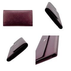 ルイヴィトン M65106 長財布 ヴィオレ  LOUIS VUITTON ポルトトレゾールインターナショナル モノグラムの画像