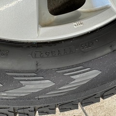 スバル純正　17インチ スタッドレスタイヤ　ホイール４本セットYOKOHAMAの画像