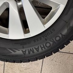 スバル純正　17インチ スタッドレスタイヤ　ホイール４本セットYOKOHAMAの画像
