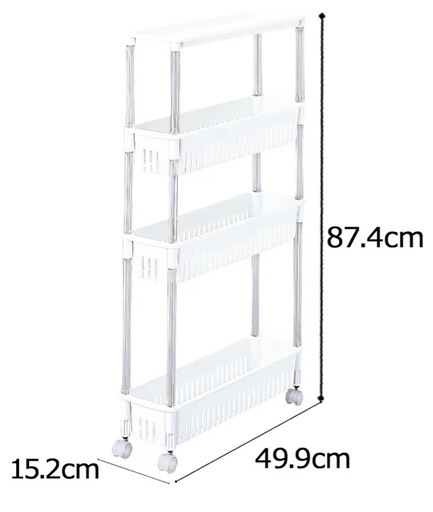 キッチンワゴン】すきま収納におすすめです！ (melcher) 大善寺の収納