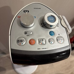 KOIZUMI　電気ファンヒーター ホット&クールの画像