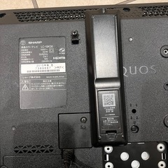 SHARP AQUOS テレビ モニターの画像