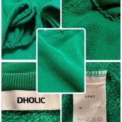 ‪꒰DHOLIC꒱‬裏起毛 ドルマントレーナー 防寒 長袖トップスXLサイズOKの画像