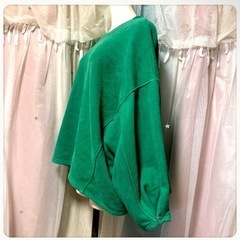 ‪꒰DHOLIC꒱‬裏起毛 ドルマントレーナー 防寒 長袖トップスXLサイズOKの画像