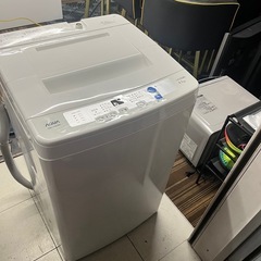 美品AQUA（アクア）全自動洗濯機 4.5kg AQW-S45C 配送可能の画像