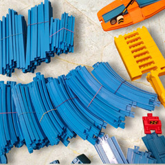 100本以上！ プラレール 線路 おまとめの画像