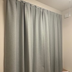 遮光カーテン　レースカーテン　IKEAの画像