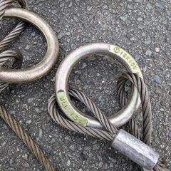 ワイヤーモッコ 未使用？の画像