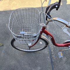 歳末処分価格！ 綺麗です。防犯登録致します。ステンレス・オートライト24インチ自転車の画像