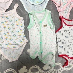 ベビー80センチ肌着7枚セットの画像