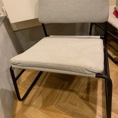 IKEA チェア グレー USED の画像