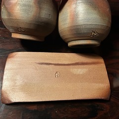 備前焼 湯呑みの画像