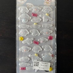 シナモン　サンリオシリーズドロップシール　3D 立体シール　ボンボンドロップシール　1枚480円の画像