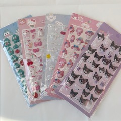 シナモン　サンリオシリーズドロップシール　3D 立体シール　ボンボンドロップシール　1枚480円の画像