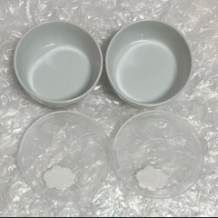 たち吉 いろはなペアノンラップ小鉢 ( ブルー・ピンク ) 食器の画像