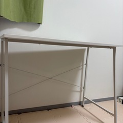 ニトリ デスク／テーブル ホワイト シンプルの画像