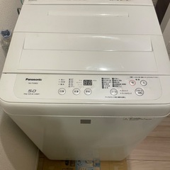 【12月20日 大阪府豊中市 直接引取限定】パナソニック 洗濯機＆ラックの画像