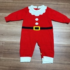 	サンタ コスプレ ベビー ロンパース クリスマス衣装の画像