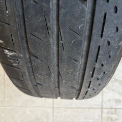 215/55R17 トヨタ純正アルミ 夏タイヤ 4本セットの画像