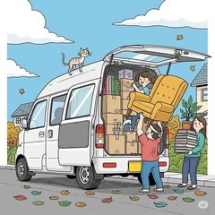 【格安引越し】軽バンでお手伝いします！4,000円から！