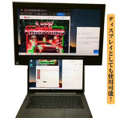 23.8インチ！デスクトップ・ディスプレイ、2つの使い方が可能！16GBメモリ(DDR4)の画像