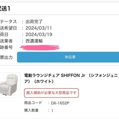 シフォンjr  (電動リクライニングチェア)の画像