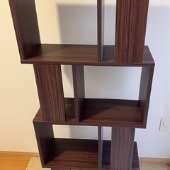alto 4段　木目　オープンラックの画像