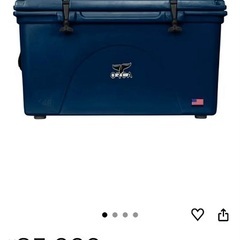 (未使用) ORCA オルカ クーラーボックス 140 Quart Charcoal 大容量 ハード 保冷 キャンプ 釣りの画像