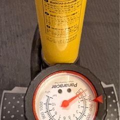 空気入れ パナレーサー スポーツ用アルミフロアポンプ 黄 BFP-04AGA-Yの画像