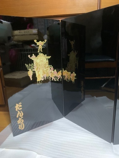 だんじり置き物（中古） だんじり祭り屏風(多少お値引き可) (-零- ) 熊取のインテリア雑貨/小物