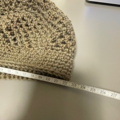 手編みの帽子　2つセット　カップルご夫婦にの画像