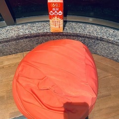 ビーズクッション　2個の画像