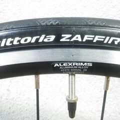 決定★７００×２５Ｃ★前輪＋９段ギア後輪set★黒リム＋クイックレバー★の画像