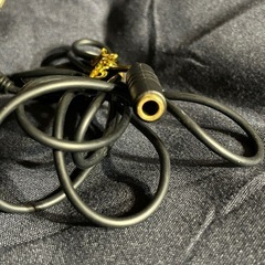 新品未使用 JVC イヤフォン 延長ケーブル L字型プラグのイヤホンケーブルの画像