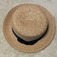 アーバンリサーチドアーズ 麦わら帽子 ボーターハット  の画像