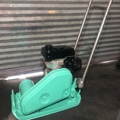 実働　小型軽量　明和製　プレートコンパクター　KP-5の画像