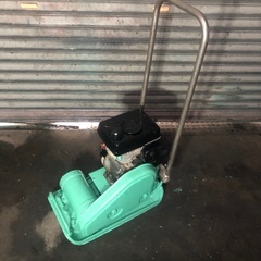 実働　小型軽量　明和製　プレートコンパクター　KP-5の画像