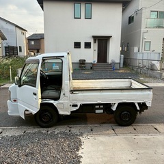 総額16.5万円★4ＷＤ★タイベル済み★5ＭＴ★ＡＣ★平成17年式 スバルサンバートラック4WD TCプロフェッショナル(TT2)13.2万キロ 車検令和9年12月ホワイトの画像